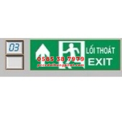 Đèn exit chỉ hướng lên kemtom ( 1 mặt và 2 mặt)