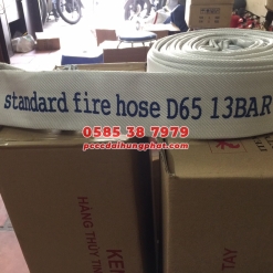 Vòi chữa cháy Hàn Quốc D65 1 lớp 13Bar 20M